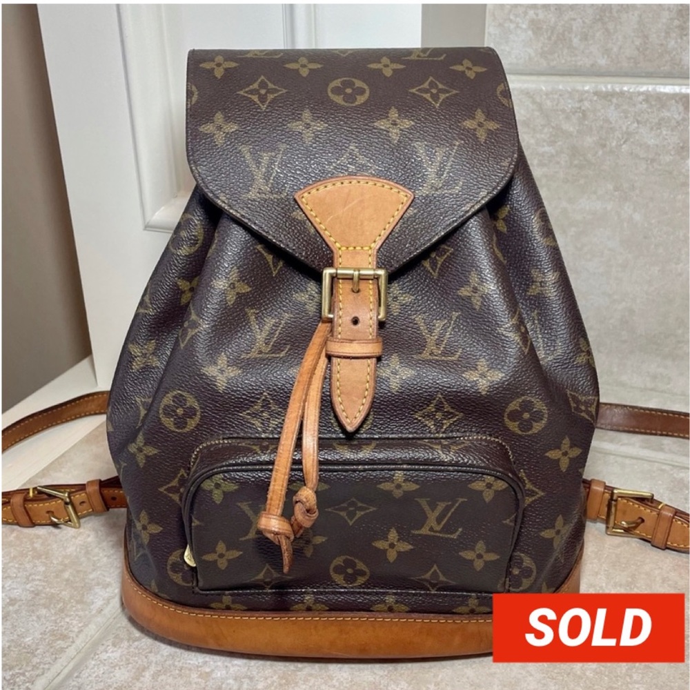 Louis Vuitton Montsouris MM Monogram Backback